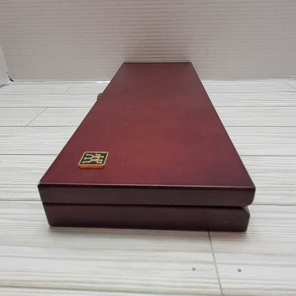 ZWILLING J.A HENCKELS 8 Replacement Storage Box Only Wooden Brown - Picture 5 of 16